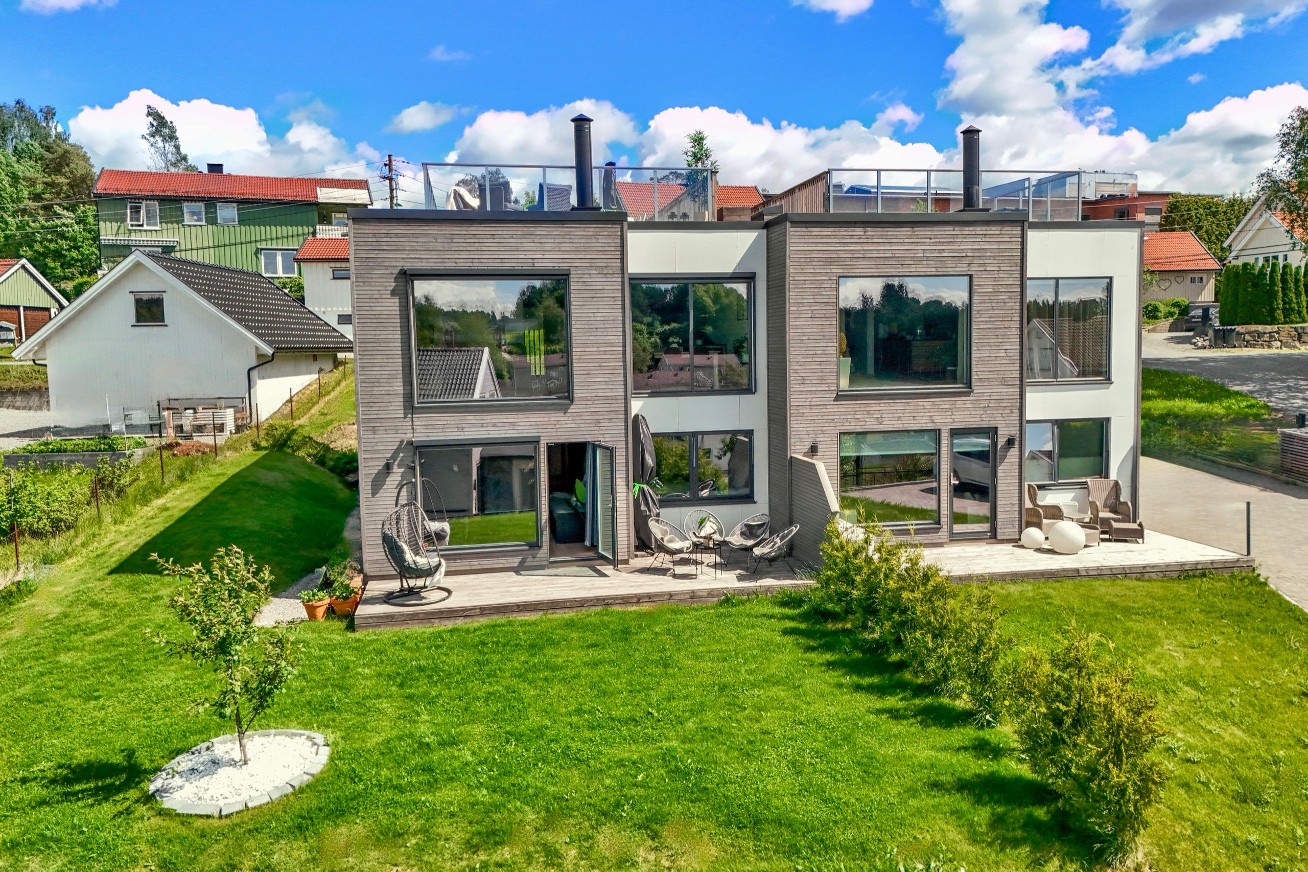 Eiet tomt på 1 182 m²